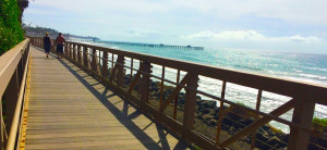 walking on the boardwalk