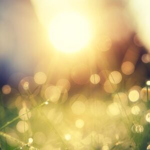 image of sun coming through blurred vision showing what is ketamine in a symbol